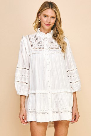 Carrington Crochet Dress