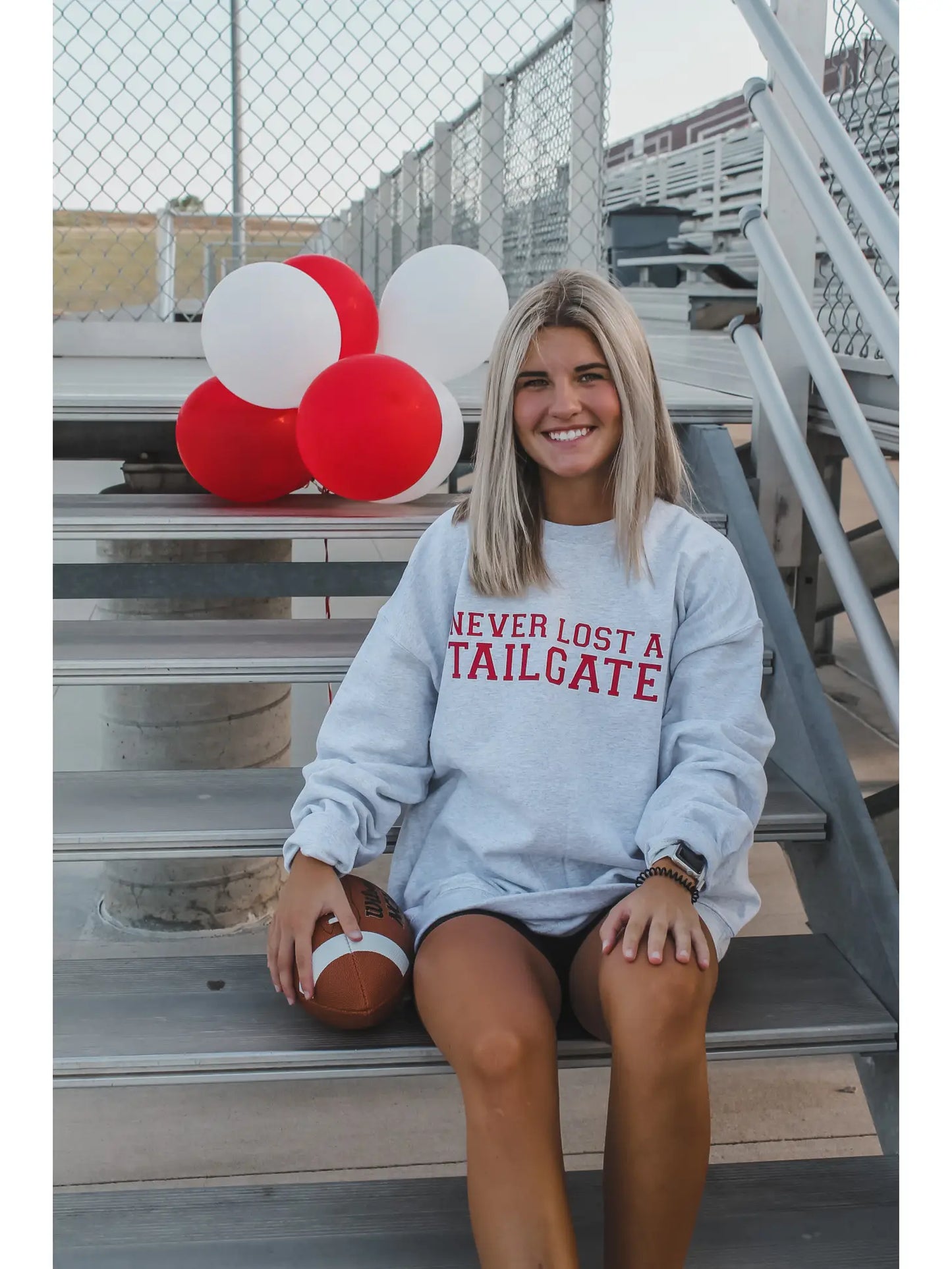 Never Lost A Tailgate Crewneck