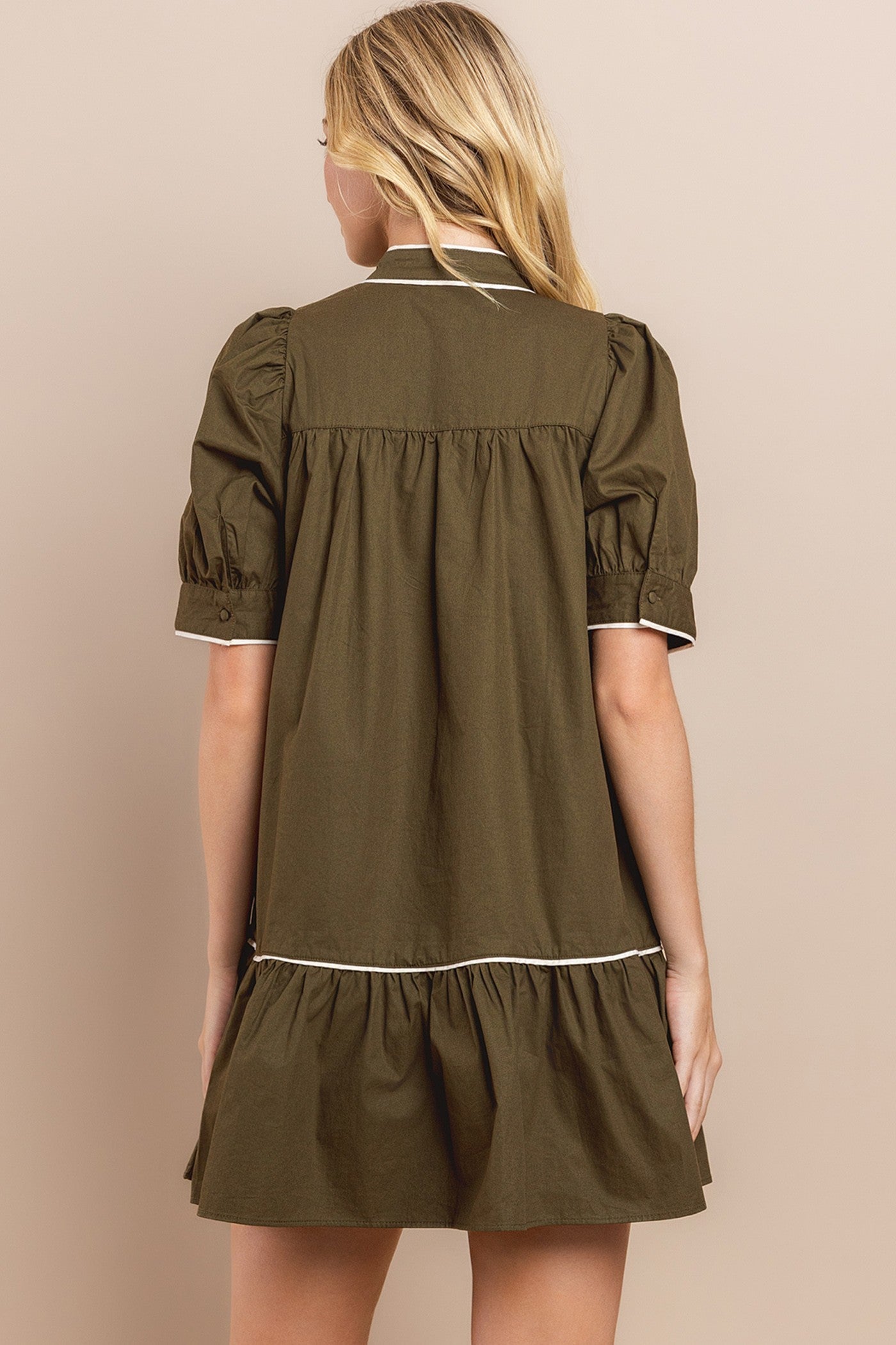 Mindy Puff Sleeve Dress